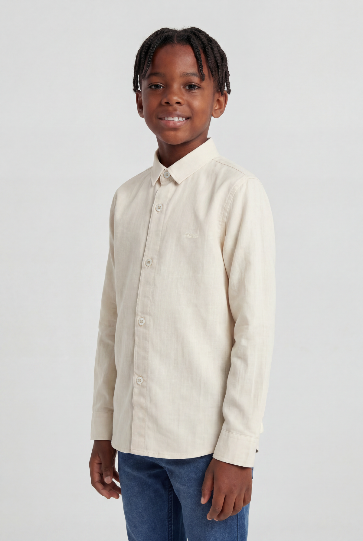 Camisa Casual Algodão Flame Slim ML - KING JOE