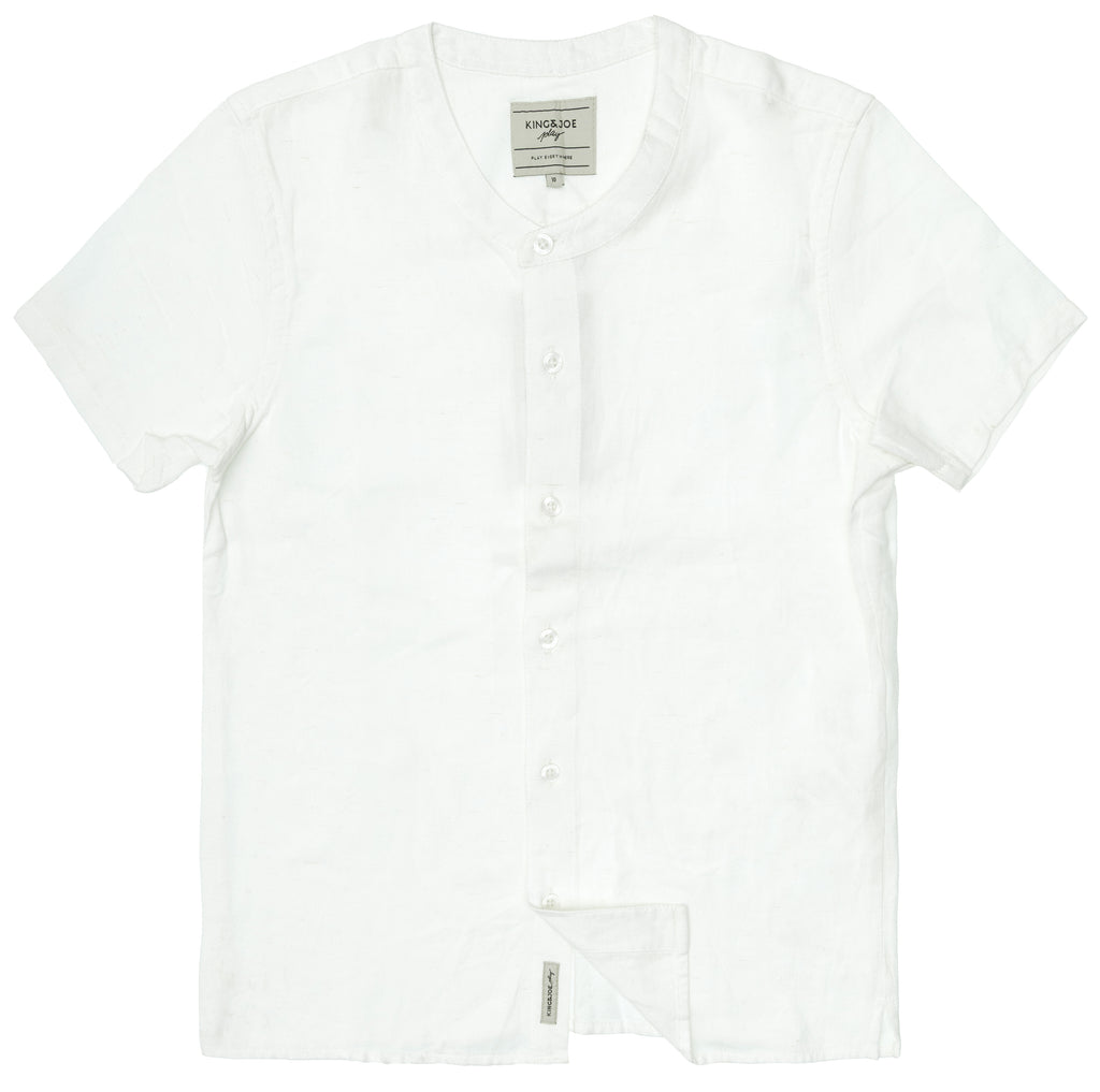 Camisa Gola Padre Viscose Slim MC - KING JOE