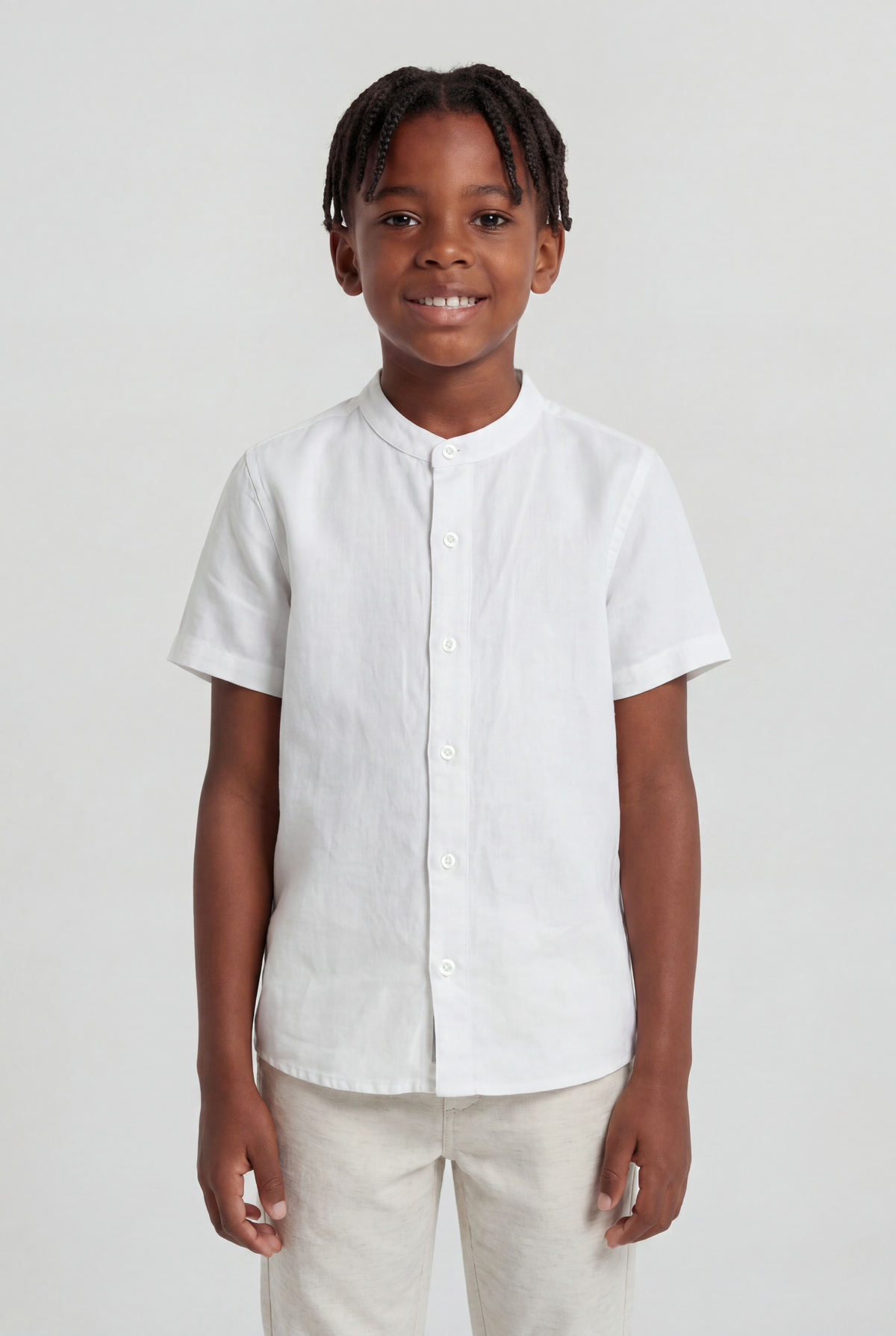Camisa Gola Padre Viscose Slim MC - KING JOE