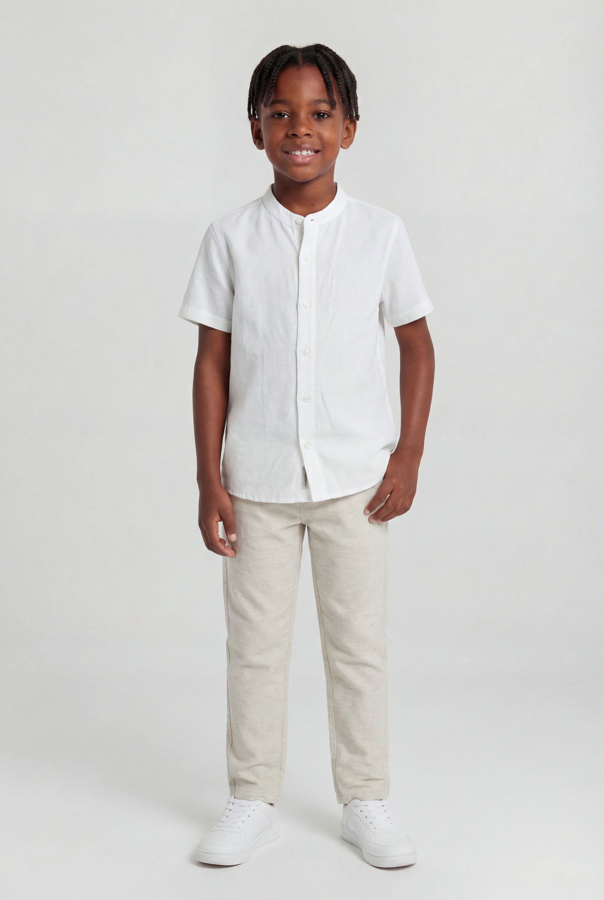 Camisa Gola Padre Viscose Slim MC - KING JOE