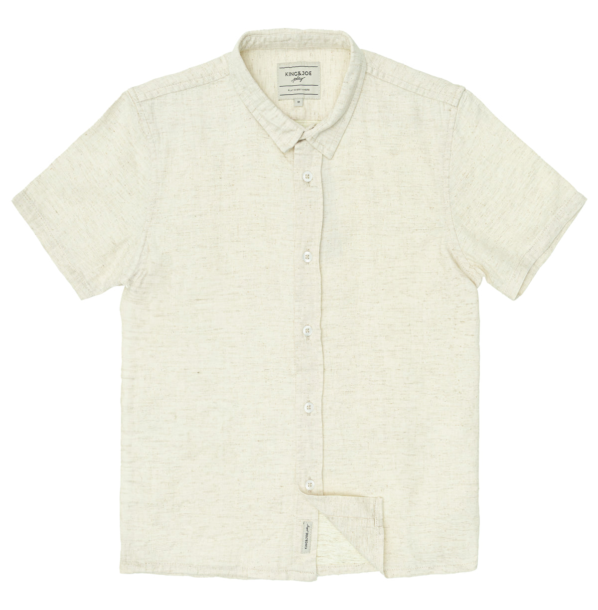 Camisa Casual Linho Slim MC - KING JOE