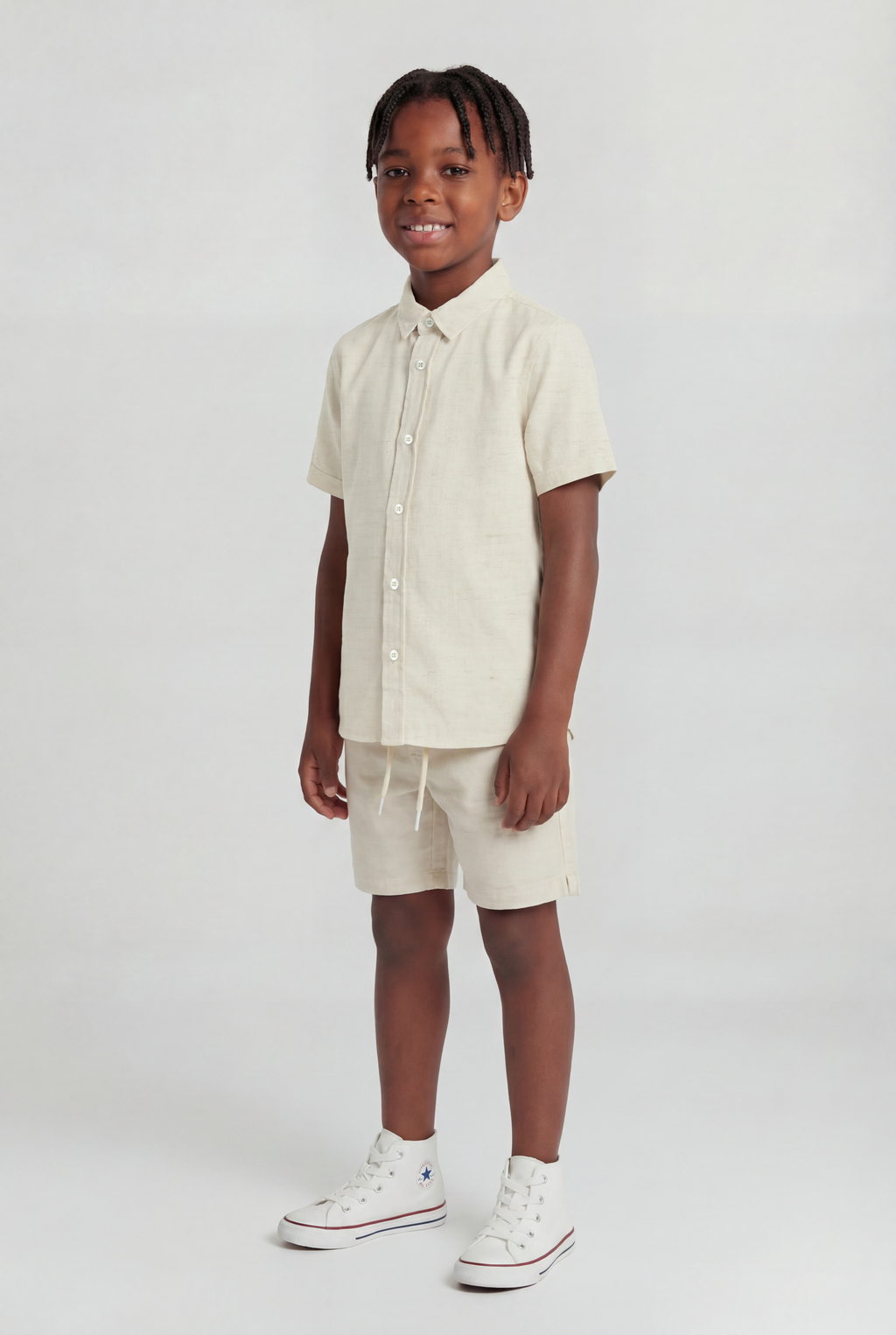 Camisa Casual Linho Slim MC - KING JOE