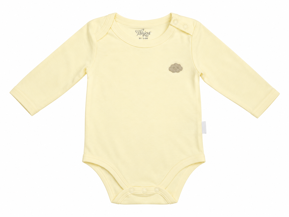 Body Manga Longa Suedine - ANJOS BABY