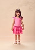 Conjunto Blusa e Saia Tule - ANIMÊ