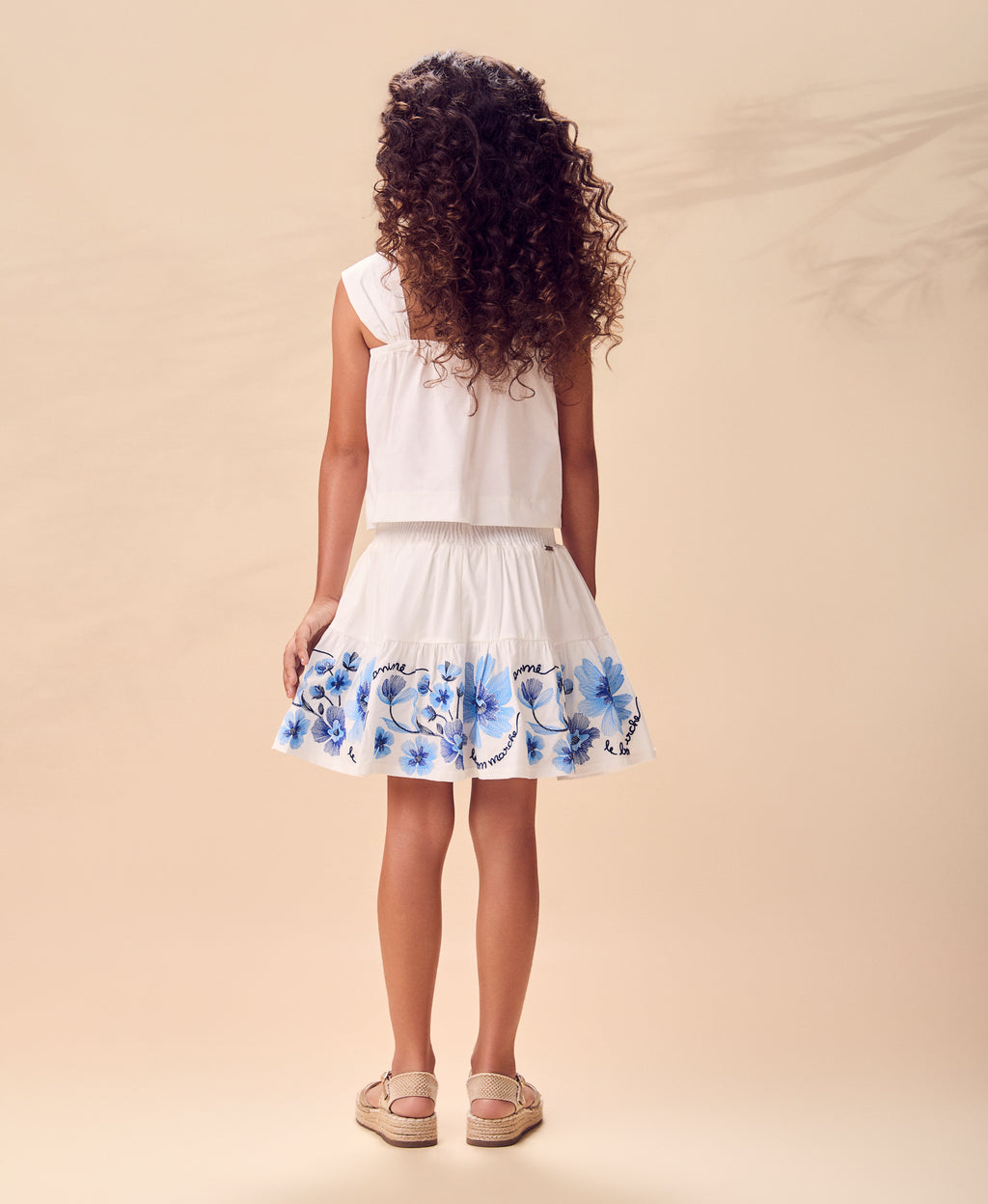 Conjunto Linho Blusa e Saia - ANIMÊ
