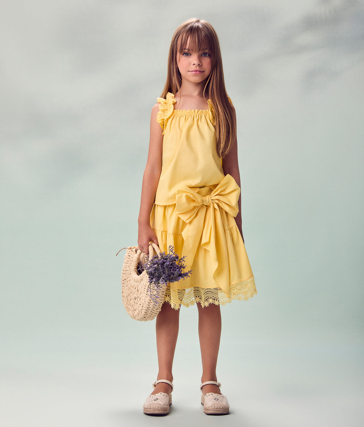 Conjunto Linho Blusa e Saia - ANIMÊ