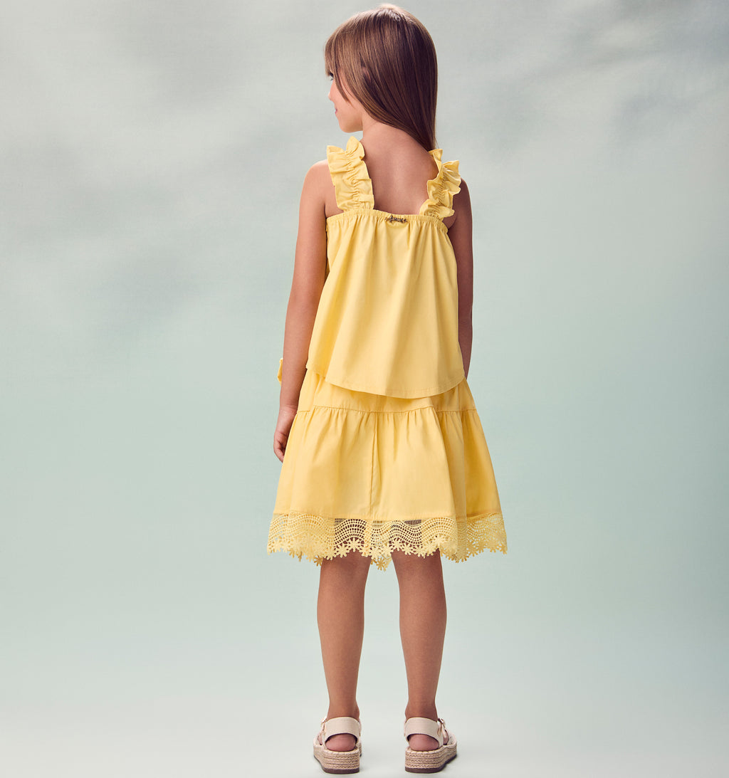 Conjunto Linho Blusa e Saia - ANIMÊ