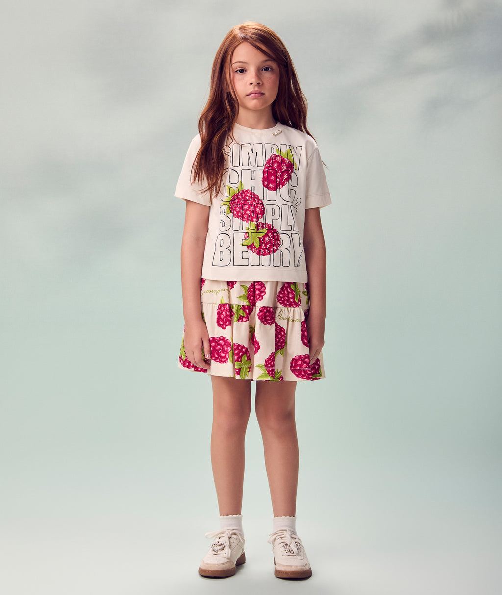 Conjunto Malha T-shirt e Saia - ANIMÊ