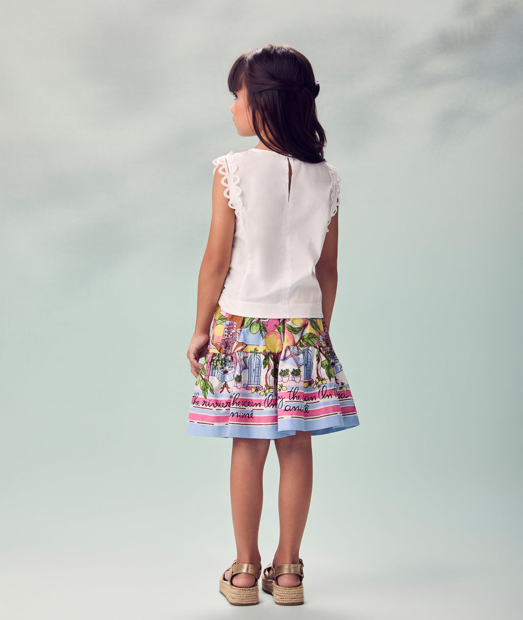 Conjunto Blusa e Saia - ANIMÊ