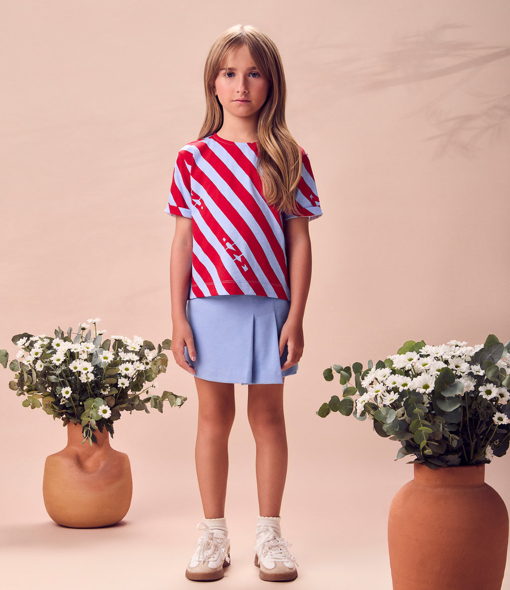 Conjunto T-shirt e Short Saia _ ANIMÊ