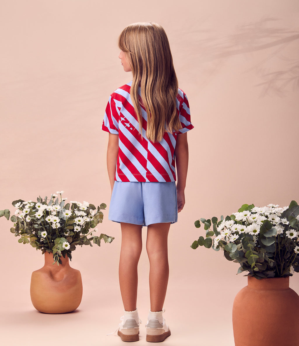 Conjunto T-shirt e Short Saia _ ANIMÊ