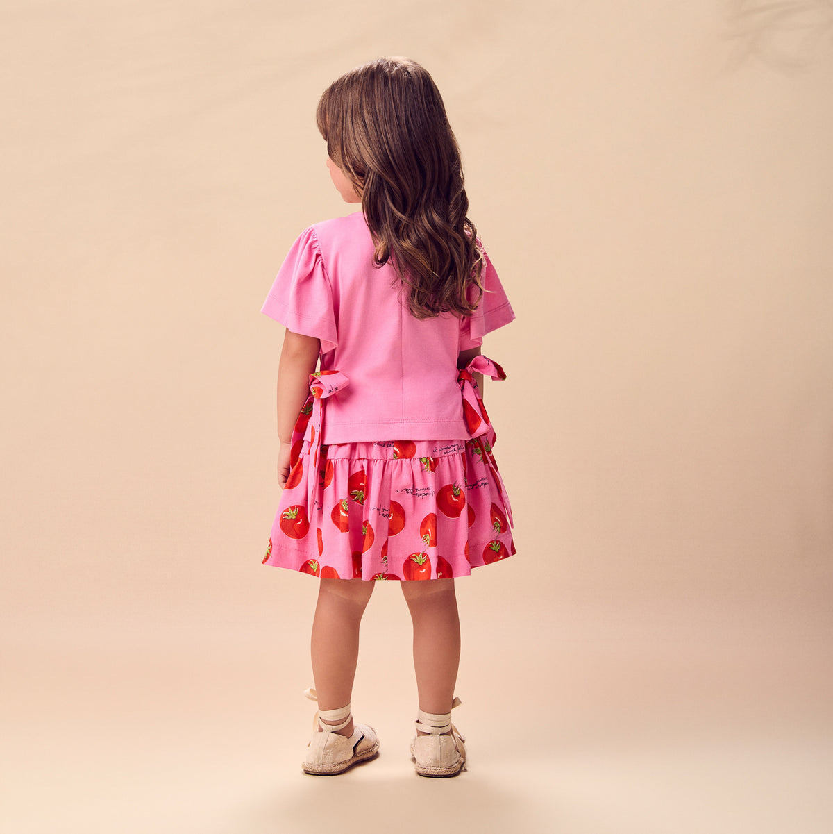 Conjunto Blusa e Saia Tomate - ANIMÊ