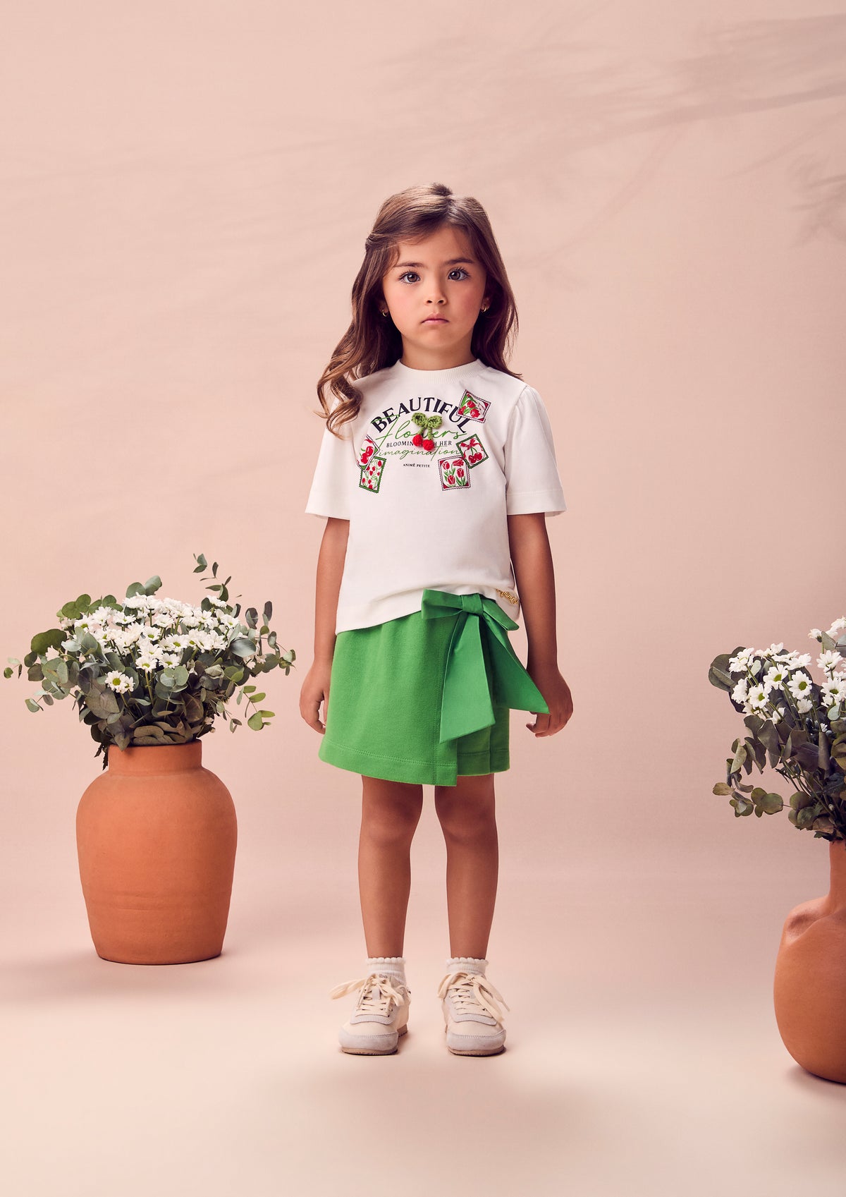 Conjunto T-shirt Cereja e Short Saia - ANIMÊ