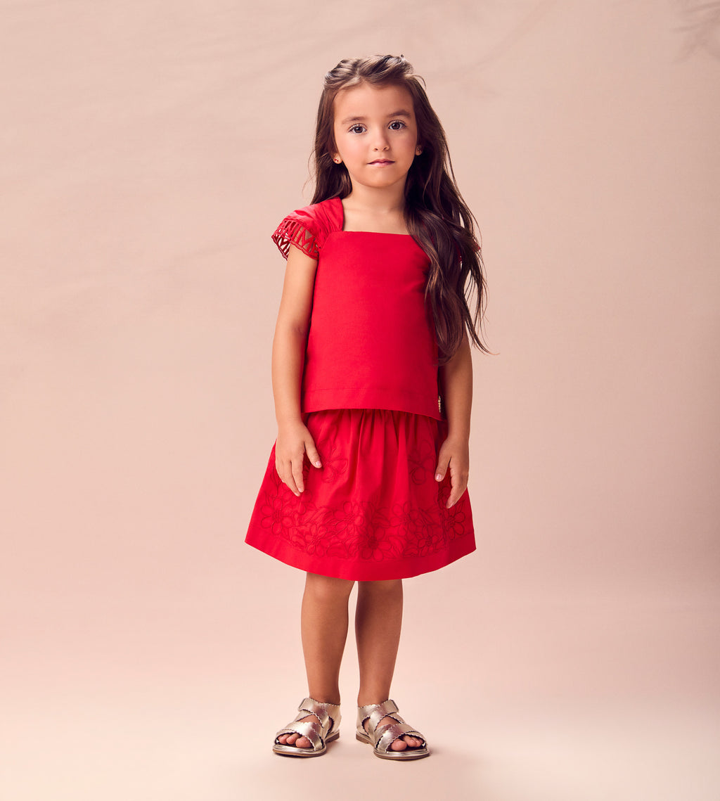 Conjunto Blusa e Saia - ANIMÊ