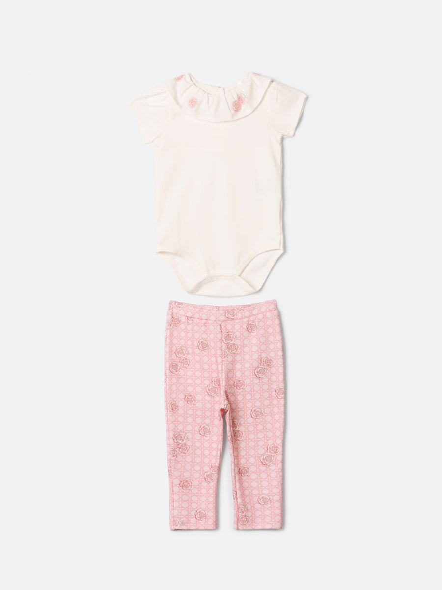 Conjunto Body Manga Curta e Calça - ANIMÊ