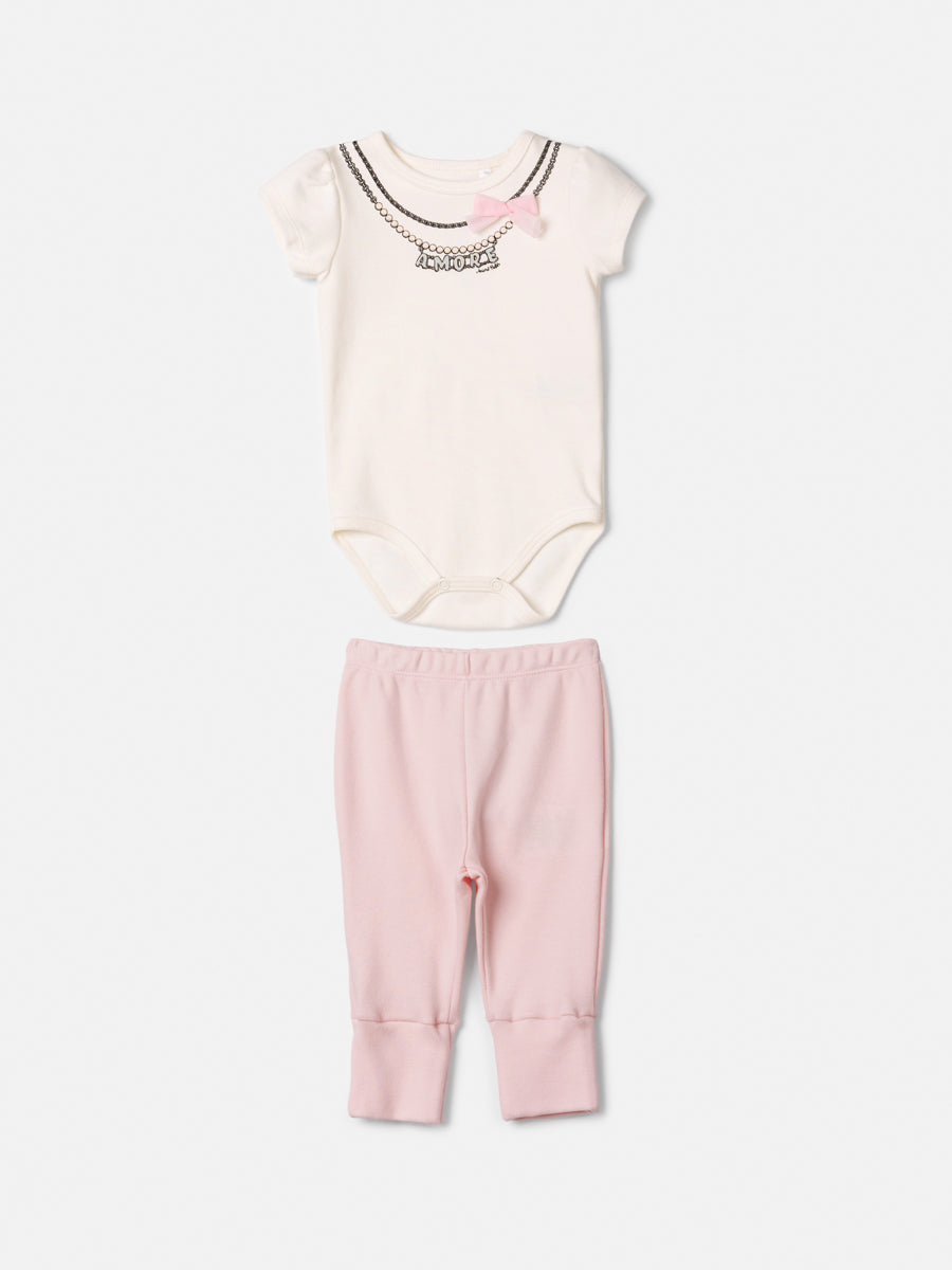 Conjunto Body Manga Curta e Calça - ANIMÊ