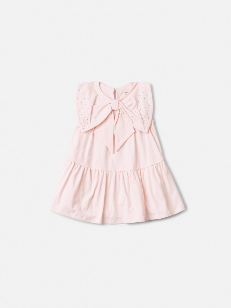 Vestido Laço Strass - ANIMÊ