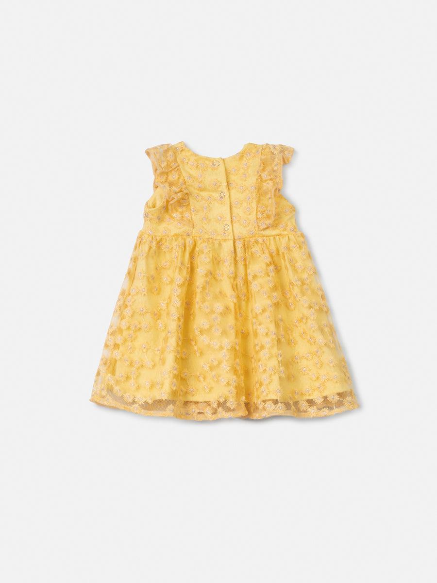 Vestido Tule Flores - ANIMÊ