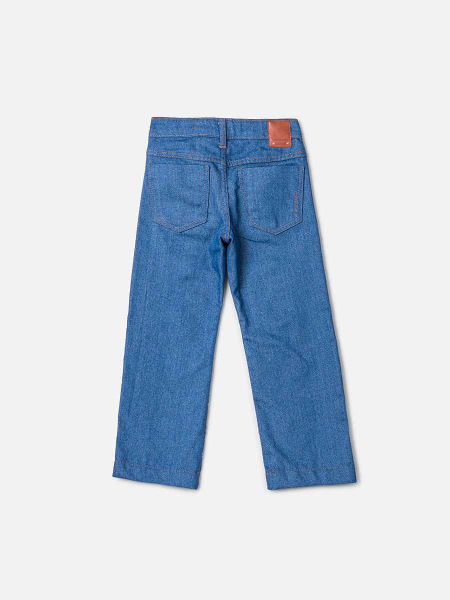 Calça Jeans Bordada - ANIMÊ