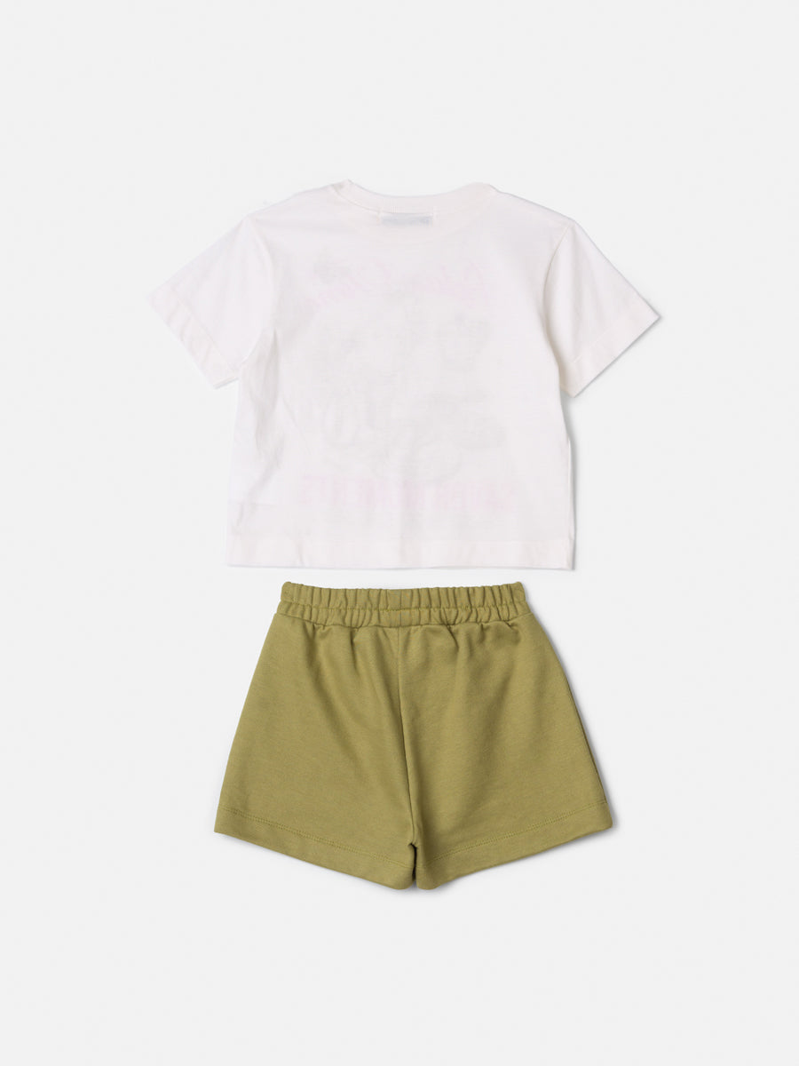 Conjunto T-shirt Moments e Short Moletinho - ANIMÊ
