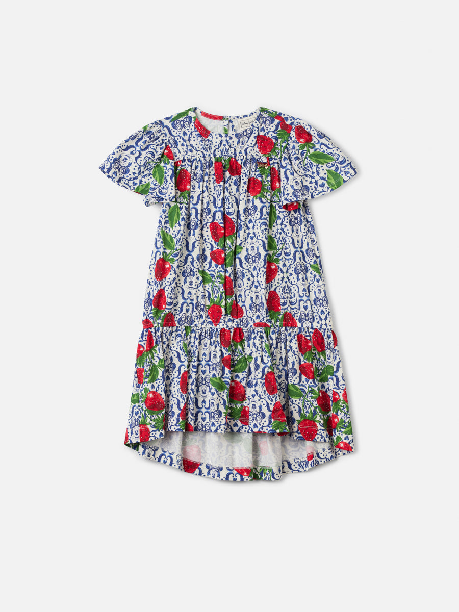 Vestido Disney Minnie e Morangos - ANIMÊ