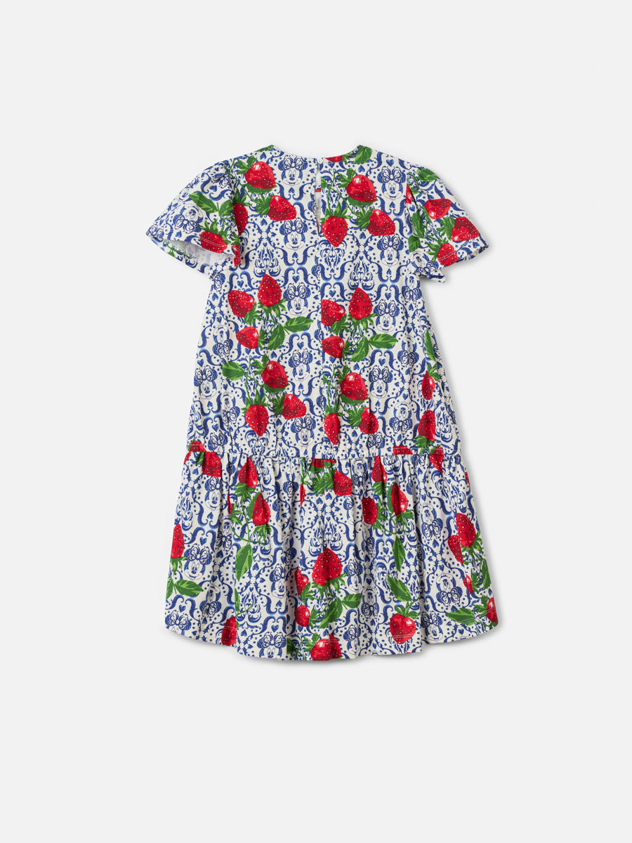 Vestido Disney Minnie e Morangos - ANIMÊ