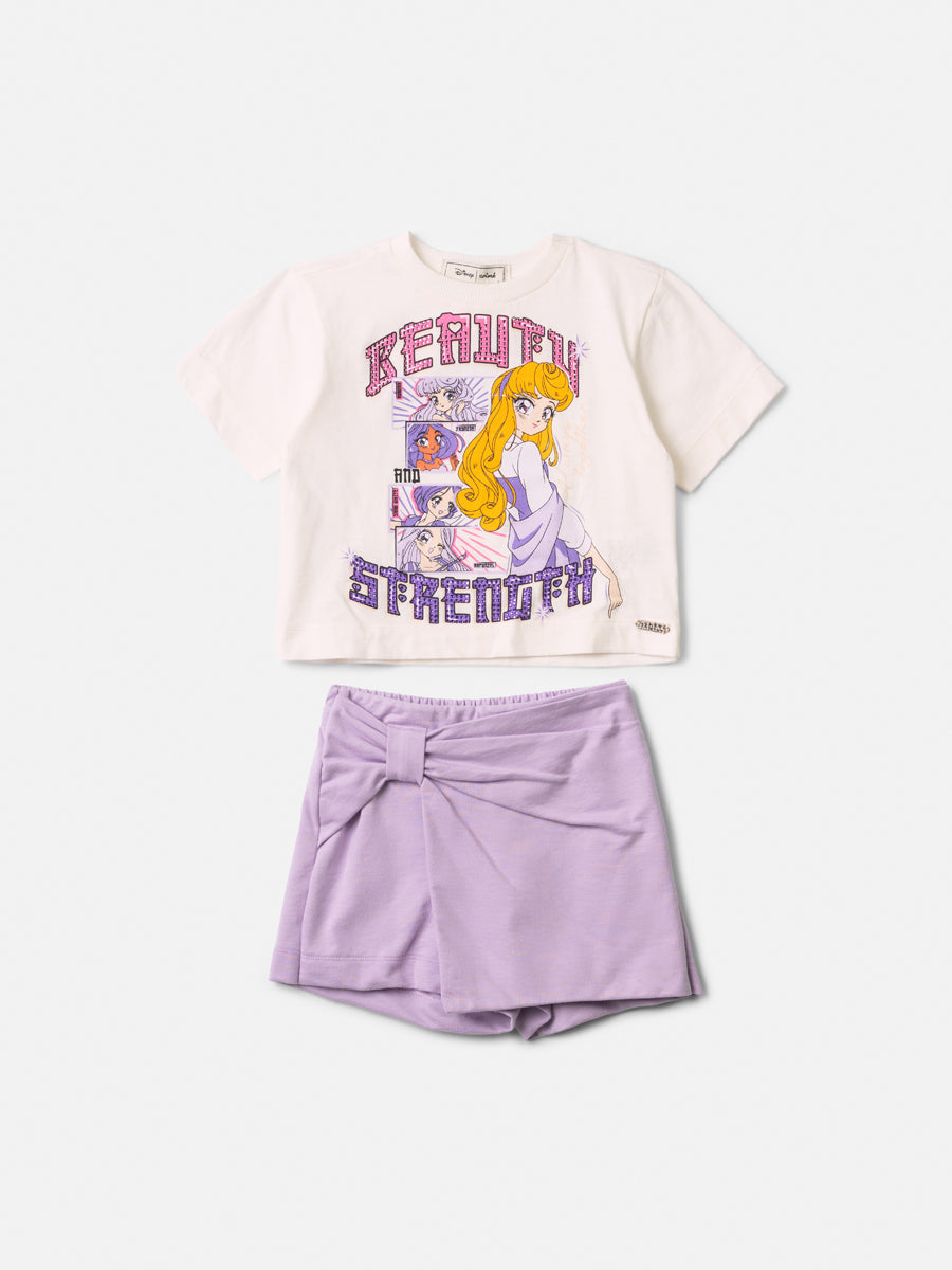 Conjunto T-shirt e Short Saia - ANIMÊ