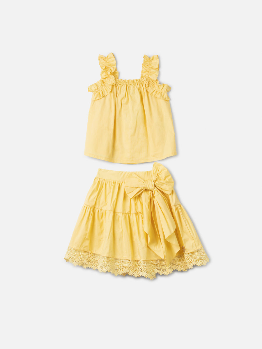 Conjunto Linho Blusa e Saia - ANIMÊ