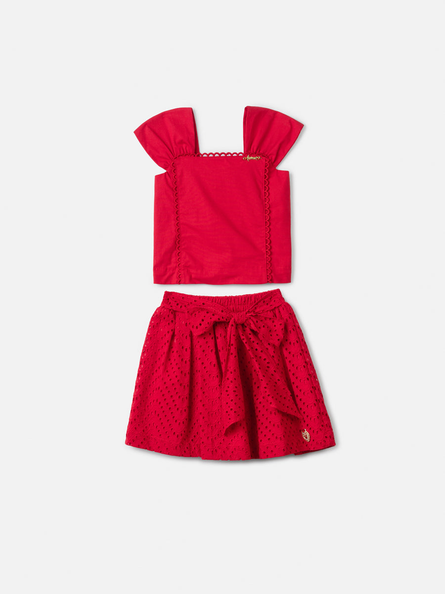 Conjunto Blusa e Saia - ANIMÊ