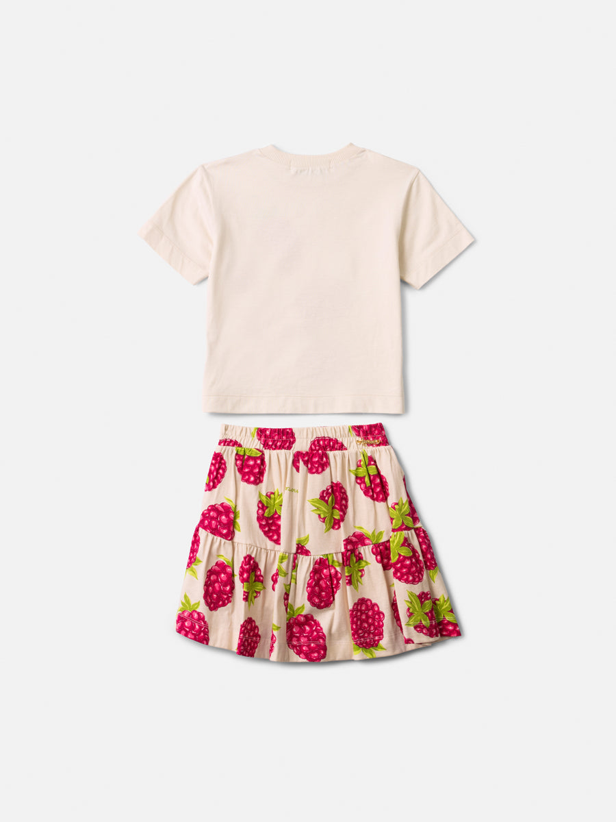 Conjunto Malha T-shirt e Saia - ANIMÊ