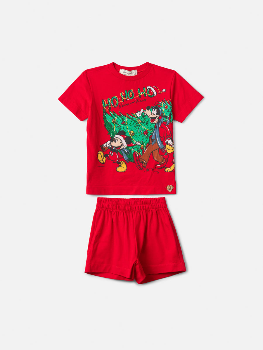Conjunto T-shirt e Short Natal - ANIMÊ