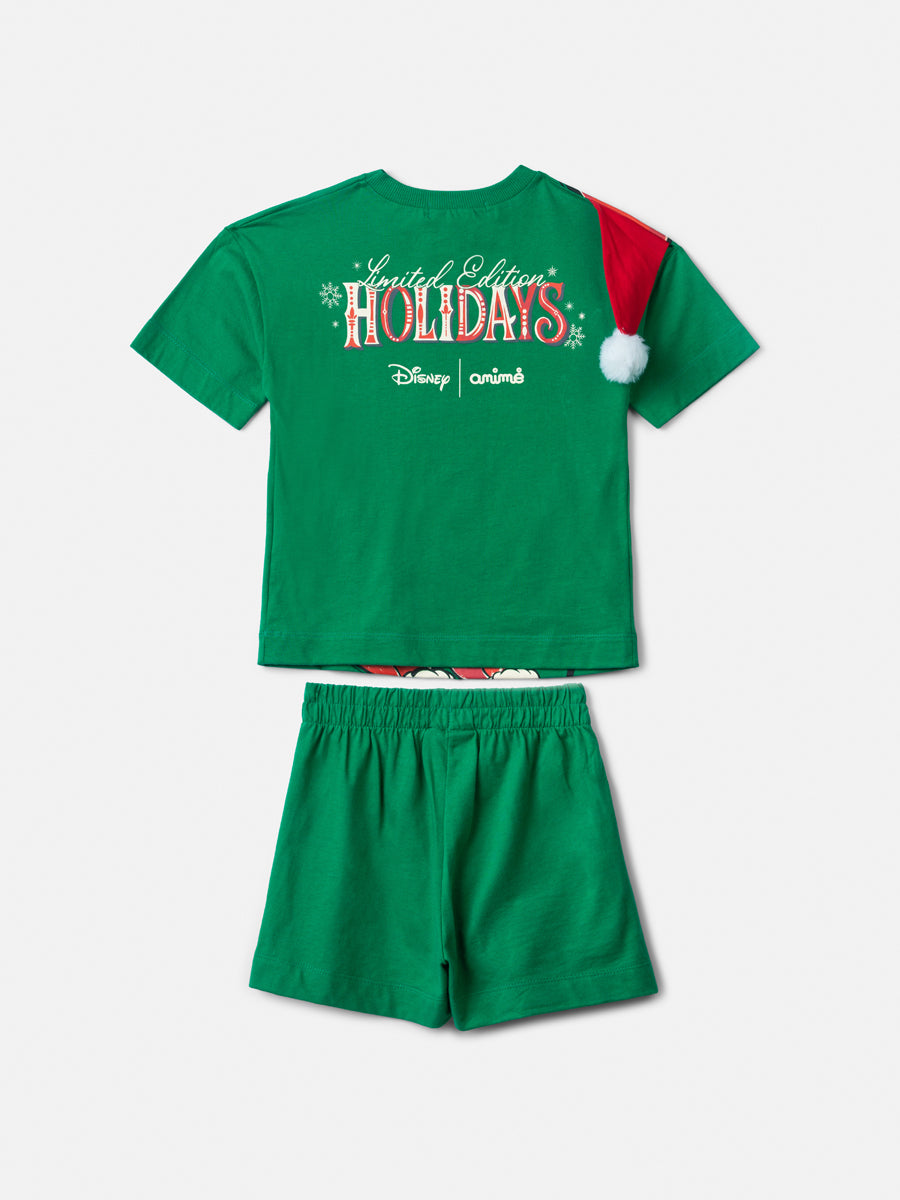 Conjunto T-shirt e Short Natal - ANIMÊ