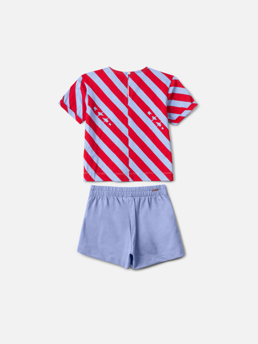 Conjunto T-shirt e Short Saia _ ANIMÊ