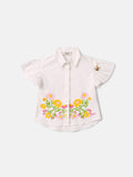 Camisa Tricoline Bordada - ANIMÊ