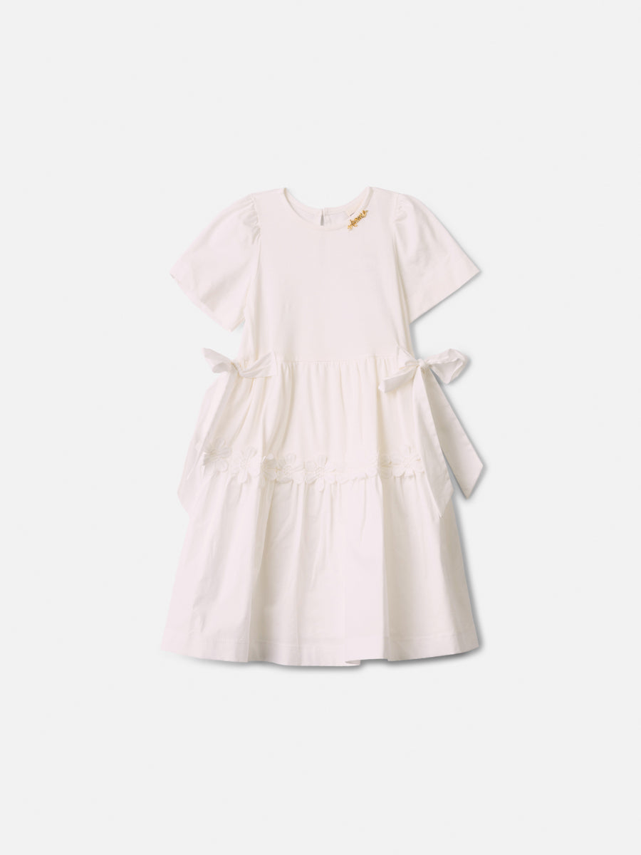 Vestido Malha e Tricoline - ANIMÊ
