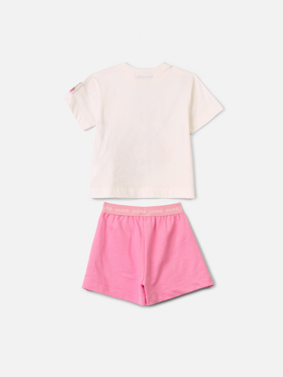 Conjunto T-shirt e Short Saia - ANIMÊ