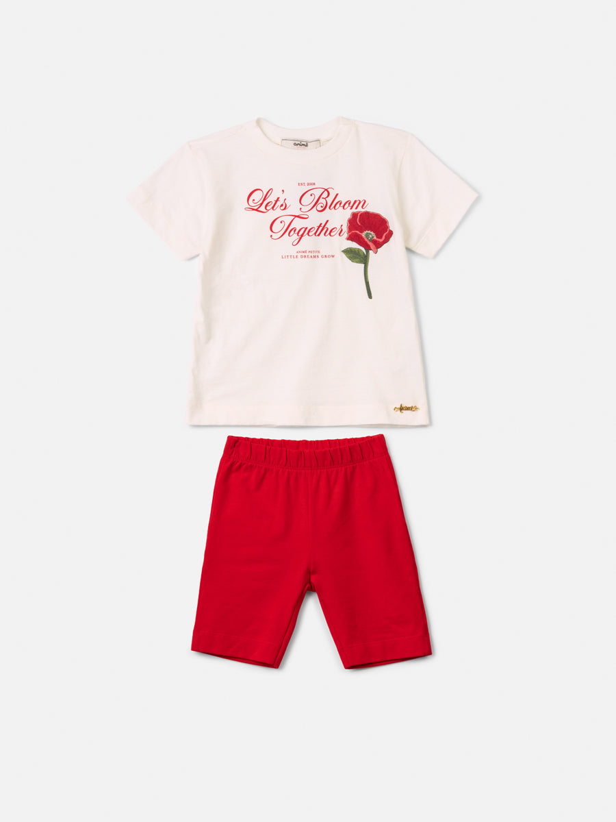 Conjunto T-shirt e Bermuda Ciclista - ANIMÊ