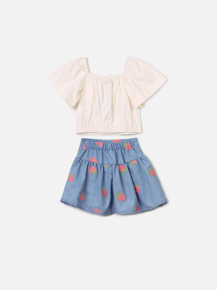 Conjunto Blusa e Saia - ANIMÊ