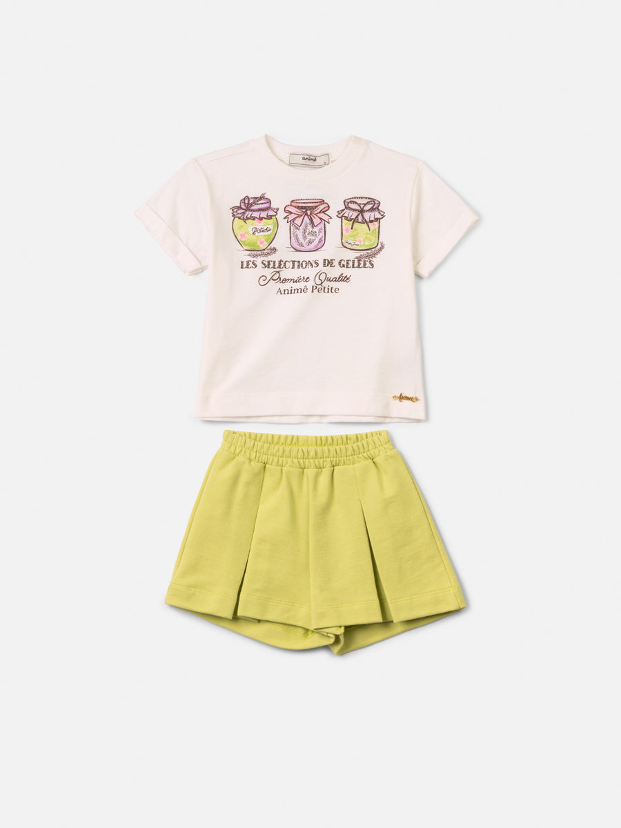 Conjunto T-shirt e Short Saia - ANIMÊ