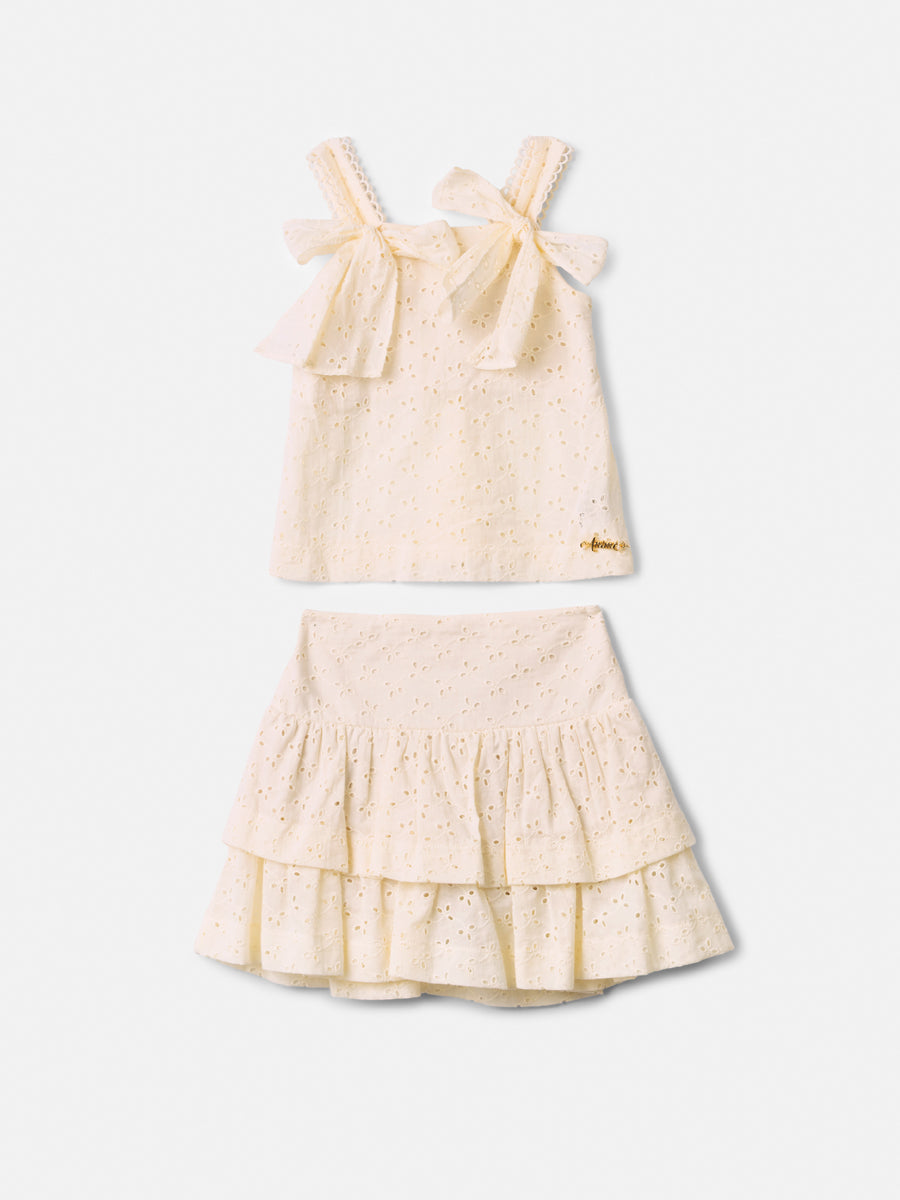 Conjunto Blusa e Saia Laise - ANIMÊ