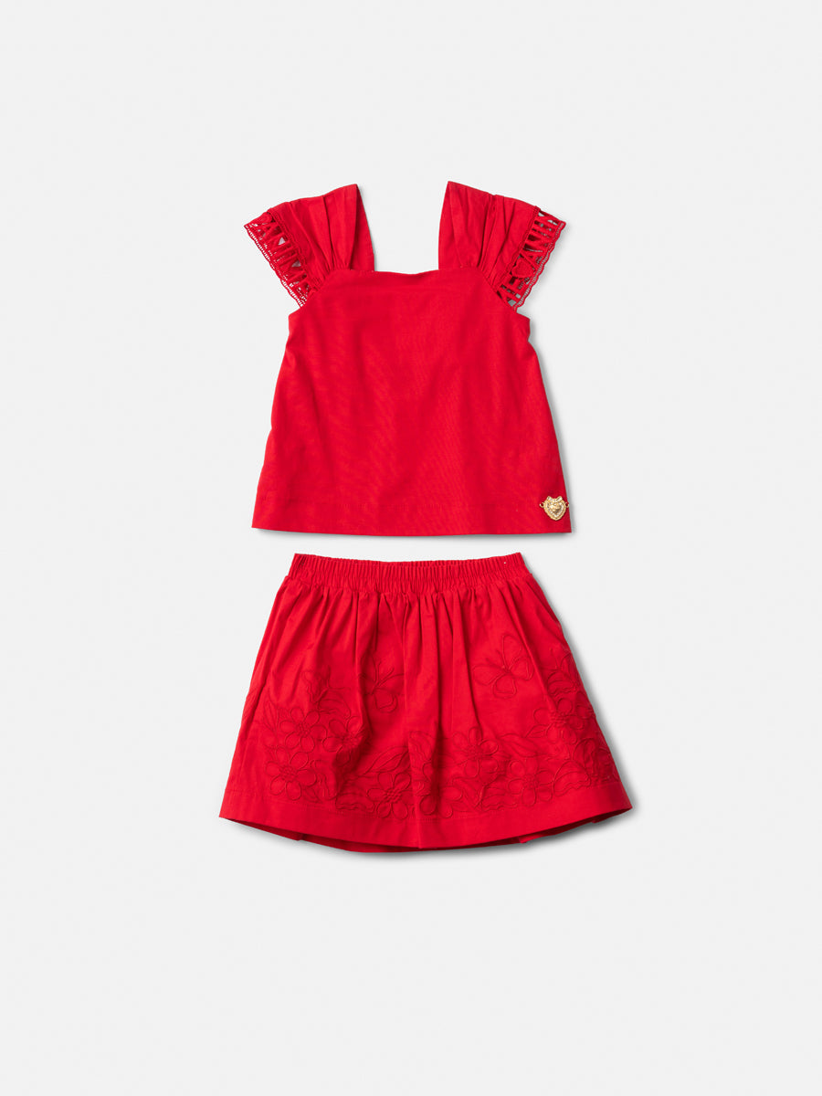 Conjunto Blusa e Saia - ANIMÊ
