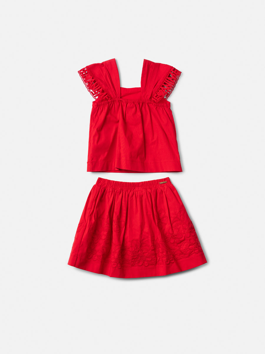 Conjunto Blusa e Saia - ANIMÊ