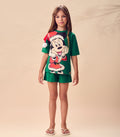 Conjunto T-shirt e Short Natal - ANIMÊ