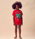 Conjunto T-shirt e Short Natal - ANIMÊ