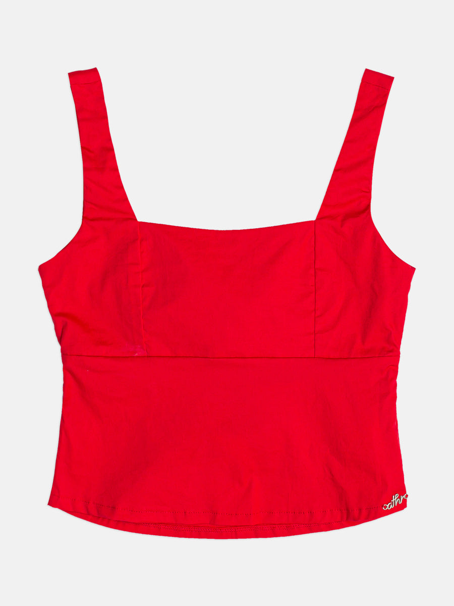 Blusa Tricoline Laço Costa - AUTHORIA