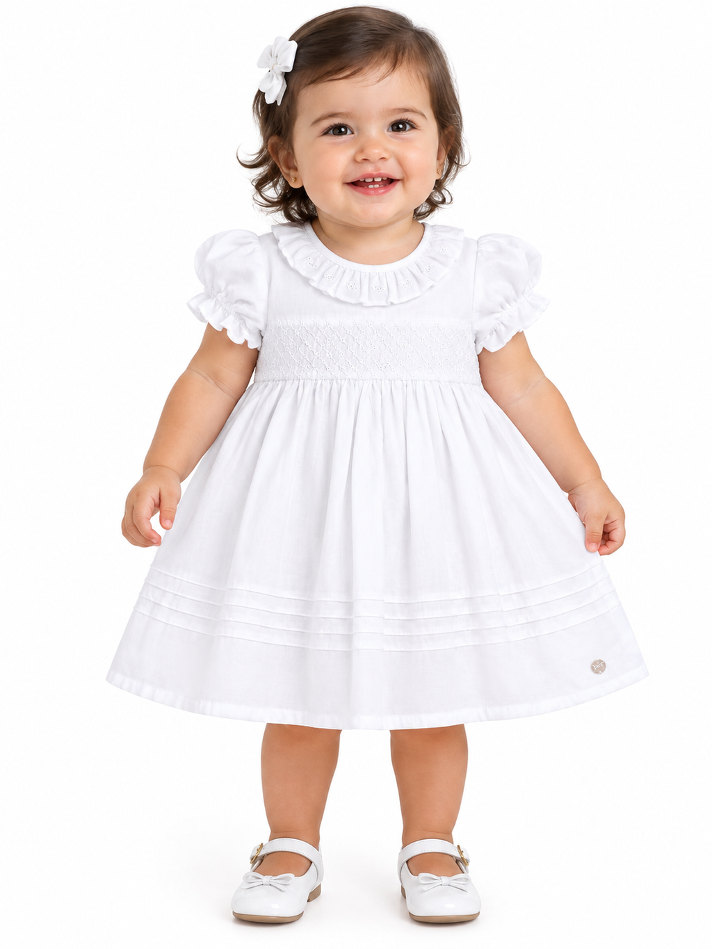 Vestido Batizado - ANJOS BABY