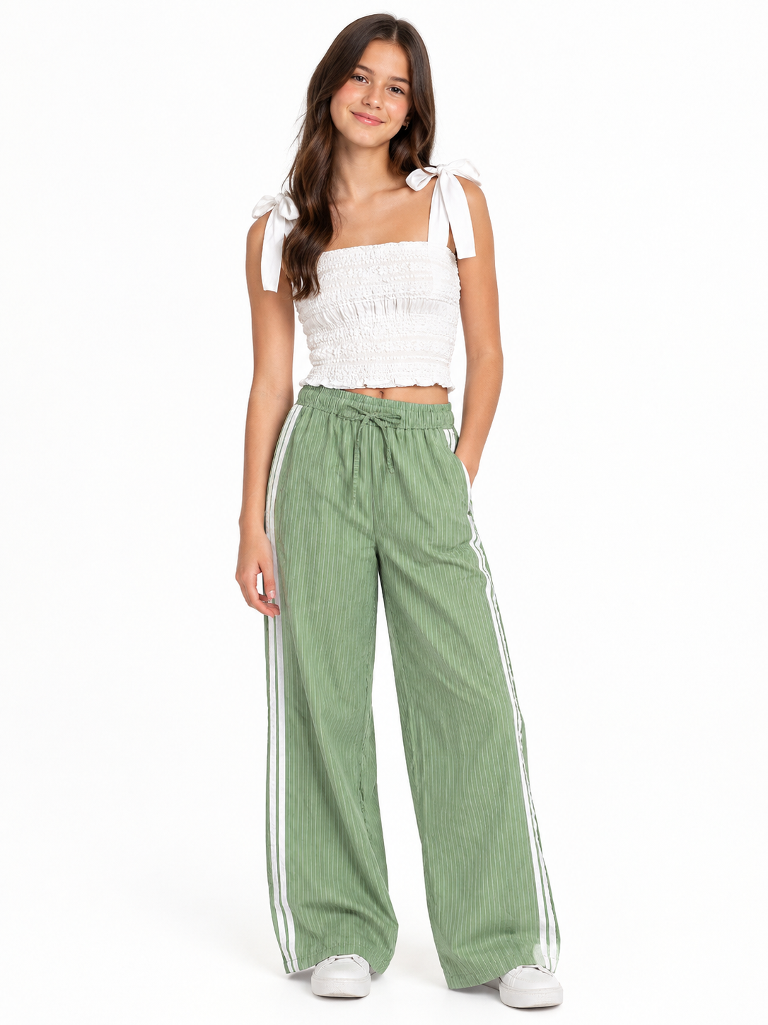 Calça Tricoline Listrada - AUTHORIA