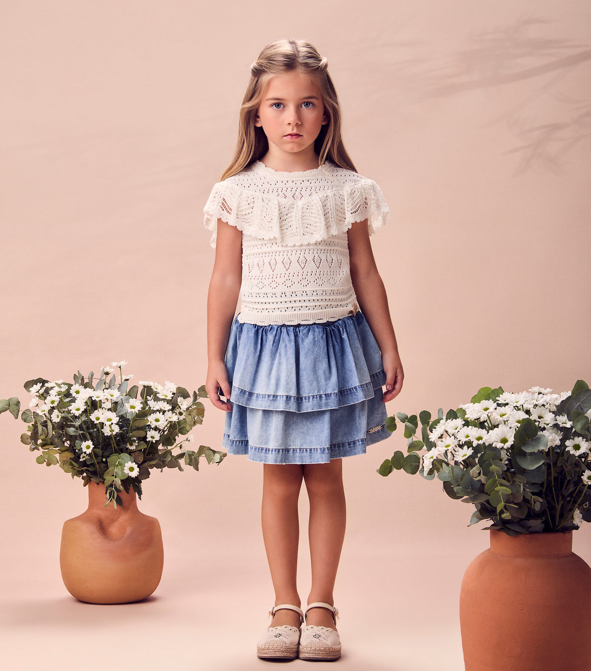 Blusa Tricot Babado - ANIMÊ