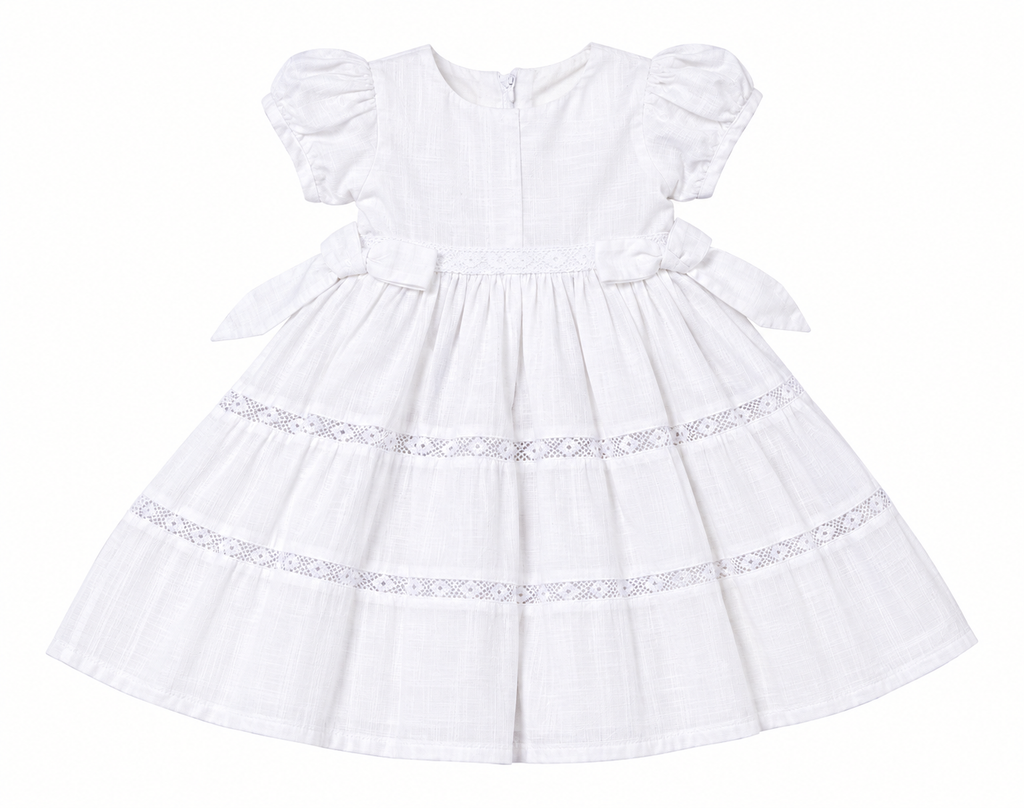 Vestido Batizado - ANJOS BABY