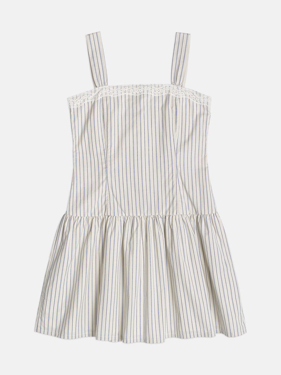 Vestido Tricoline Listrado - AUTHORIA